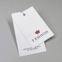 Hanging Custom Special paper tag custom-made universal womens clothing trademark custom tag custom-made Ivory carleni tag special paper tag mens logo tag production