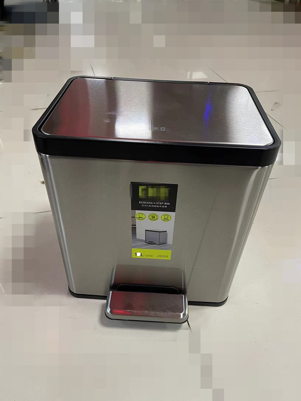Yiku Ek9268 High-End European-Style Ek9138 Silent Anti-Fingerprint Pedal Ek9361 Kitchen Stainless Steel Trash Can