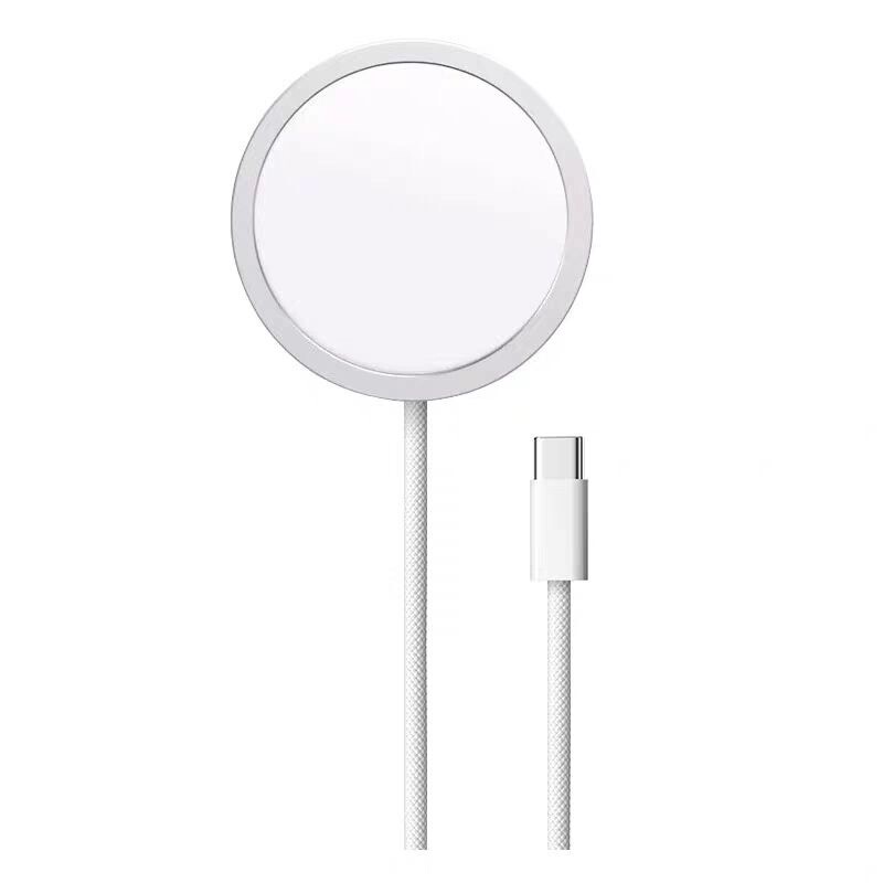 Suitable for Iphone17Pro/Max/16/15 24/25 New Model Braided 25W Us Version 1/ 2m Magsafe Wireless Magnetic Charging A2580/A3250/A3502/A3503 Suitable for Iphone17Pro/Max/16/15 24/25 New Model Braided 25W Us Version 1/ 2m Magsafe Wireless Magnetic Charging A2580/A3250/A3502/A3503