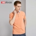 Hodo Red Bean Men Summer Business Lapel POLO Áo sơ mi nam lưới lưới - Polo áo polo trắng Polo