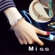 Thời trang Hàn Quốc hình học bất thường mở vòng tay nữ phiên bản Hàn Quốc của phụ kiện vòng đeo tay hoang dã đơn giản vòng tay đẹp