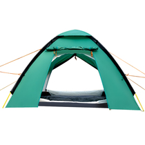 Noukowen outdoor tent single double tent 2 people rain-proof mountaineering Four Seasons wild camping double-layer rainproof