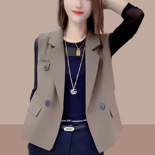 Костюм, майка топ, осенний жилет, куртка, подходит для подростков