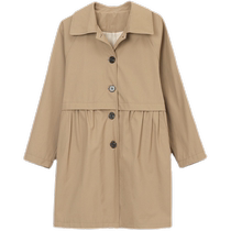 Moms Casual Windbreaker Womens Jacket Mid-Length Large Size Spring and Autumn 2024 New Cardigan Coat Small Man