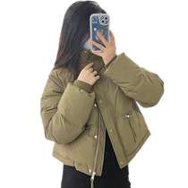 High-end temperament cotton coat for women 2024 winter new fat mm large size womens quilted and thickened popular cotton coat