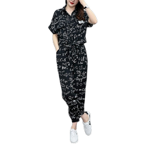 2024 sportswear casual fashion suit for women summer style fashionable age-reducing short-sleeved trousers two-piece set for small people