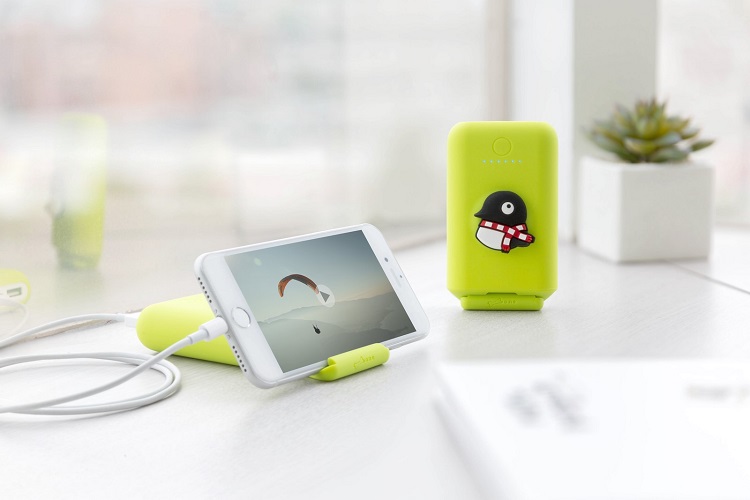 Xương Bubble của Apple Huawei điện thoại di động 10050mAh kép USB 7 Cartoon giữ điện thoại Bảo rechargeyour nhanh - Ngân hàng điện thoại di động sạc dự phòng iphone 12