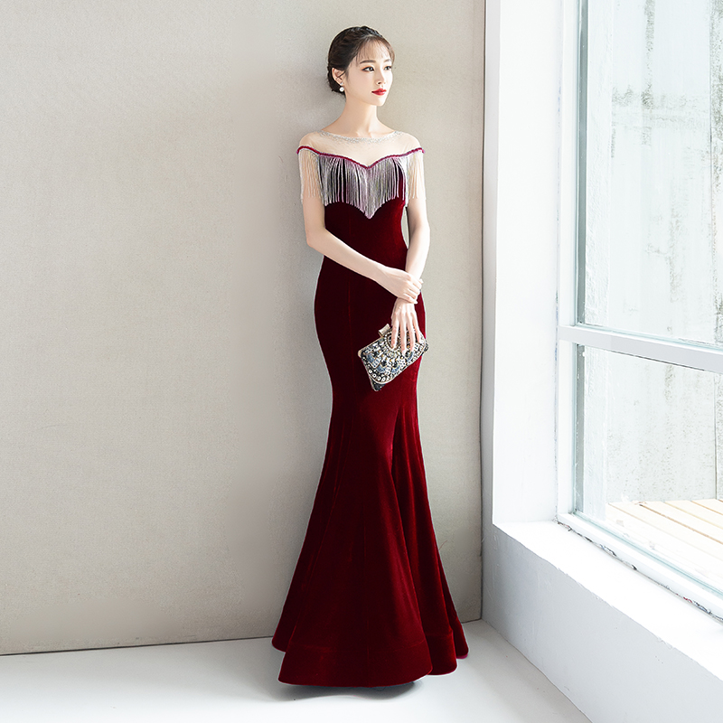 Robe du soir conventionnel - Ref 3211547 Image 1