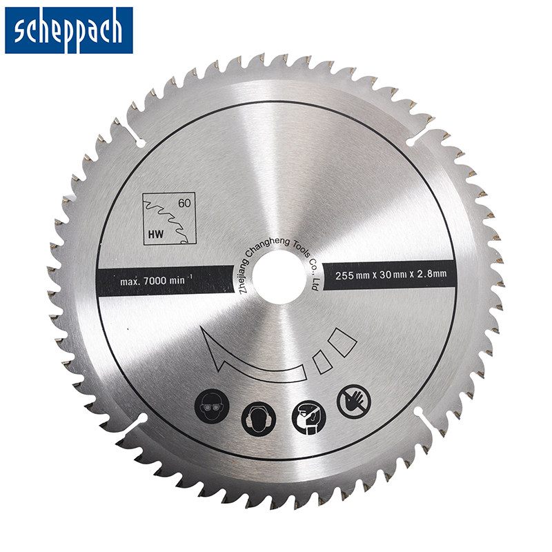 German scheppach 5901308701 woodworking professional high-speed steel alloy saw blade wood cut cut sheet 