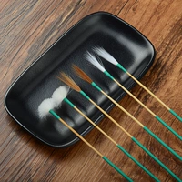 竹柄套管鹅毛2+鹤毛2+鸡毛2