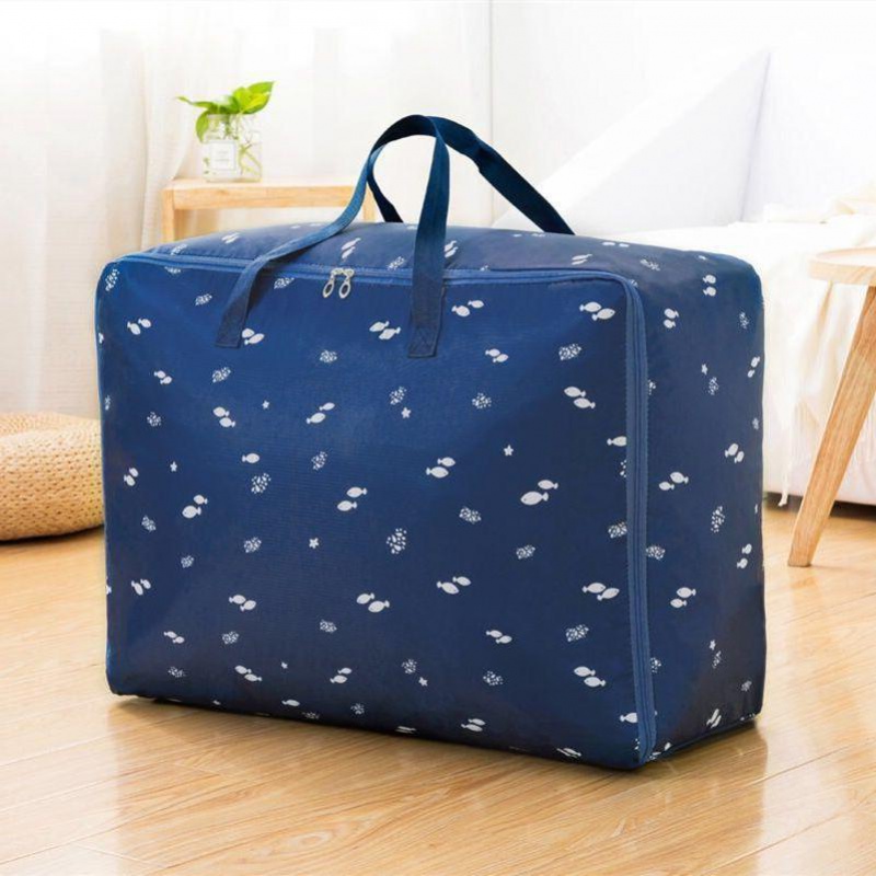 Quilt packing storage bag Clothing bag thickening artifact moisture-proof household finishing Oversized moving quilt clothes