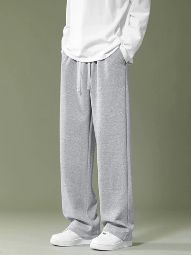 Осенние зимние штаны, свободный прямой крой