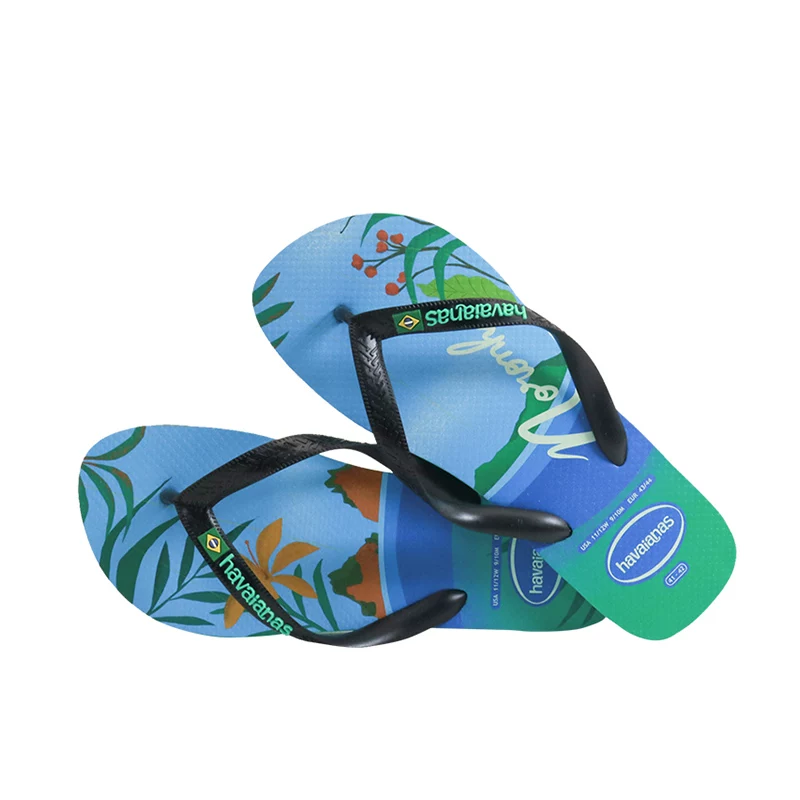 Havaianas Havina счетчик подлинный бразильский стиль скольжение по стопе пляжные туфли Хавана шлепанцы