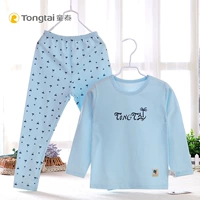 Tongtai bé tăng đồ lót cho bé trai 4-5-6-7 tuổi quần áo mùa thu mỏng shop bán đồ trẻ em