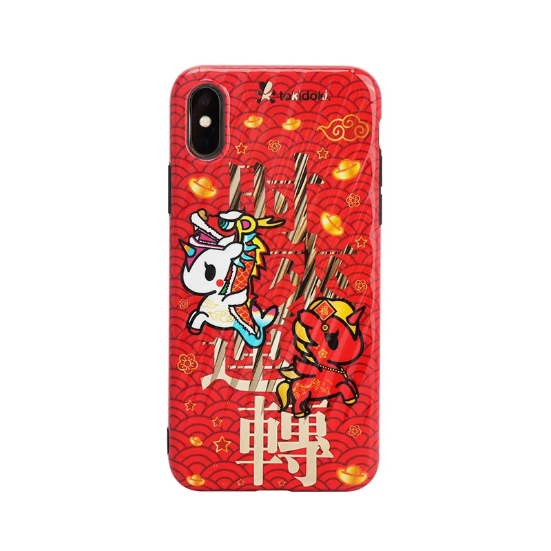 Чехол для мобильного телефона для Apple iPhone 11/11 Pro/X/Xs Max модели Tokidoki Taoqi Duoqi китайская