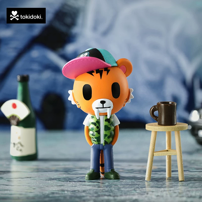 Tokidoki Tao Qiduqi тигровья семья Слепой ящик Игры спорт двуизмерная животное качели кукла