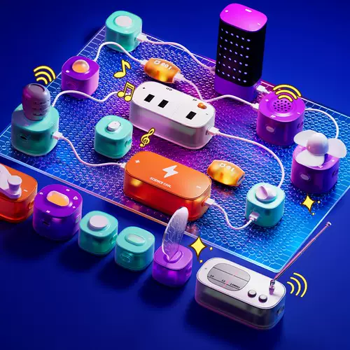Детская интеллектуальная электронная игрушка для мальчиков, конструктор для программирования, подарок на день рождения, схема, 10 лет
