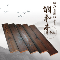 Corrosion Proof Wood Solid Wood Slab Wood Strips Outdoor Terrace Balcony Wood Floor Patio Vineyard fence Carbonwood Wood Square