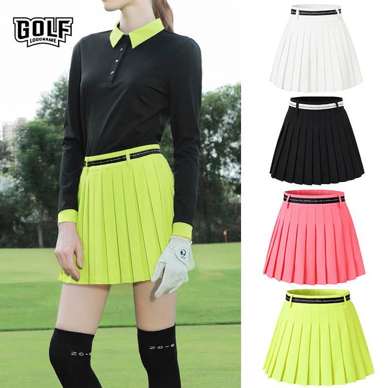 2026 Summer New Golf Skirt Anti-Exposure Sports Pleated Short Skirt Half Skirt Summer Quick-Drying Golf Clothing 2026 Summer New Golf Skirt Anti-Exposure Sports Pleated Short Skirt Half Skirt Summer Quick-Drying Golf Clothing