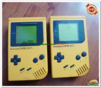 [1 Crown] Nintendo gốc gb máy dày gameboy cọ máy Ngân hàng Quốc gia Wanxin đại lý màu vàng - Bảng điều khiển trò chơi di động máy chơi game cầm tay x12