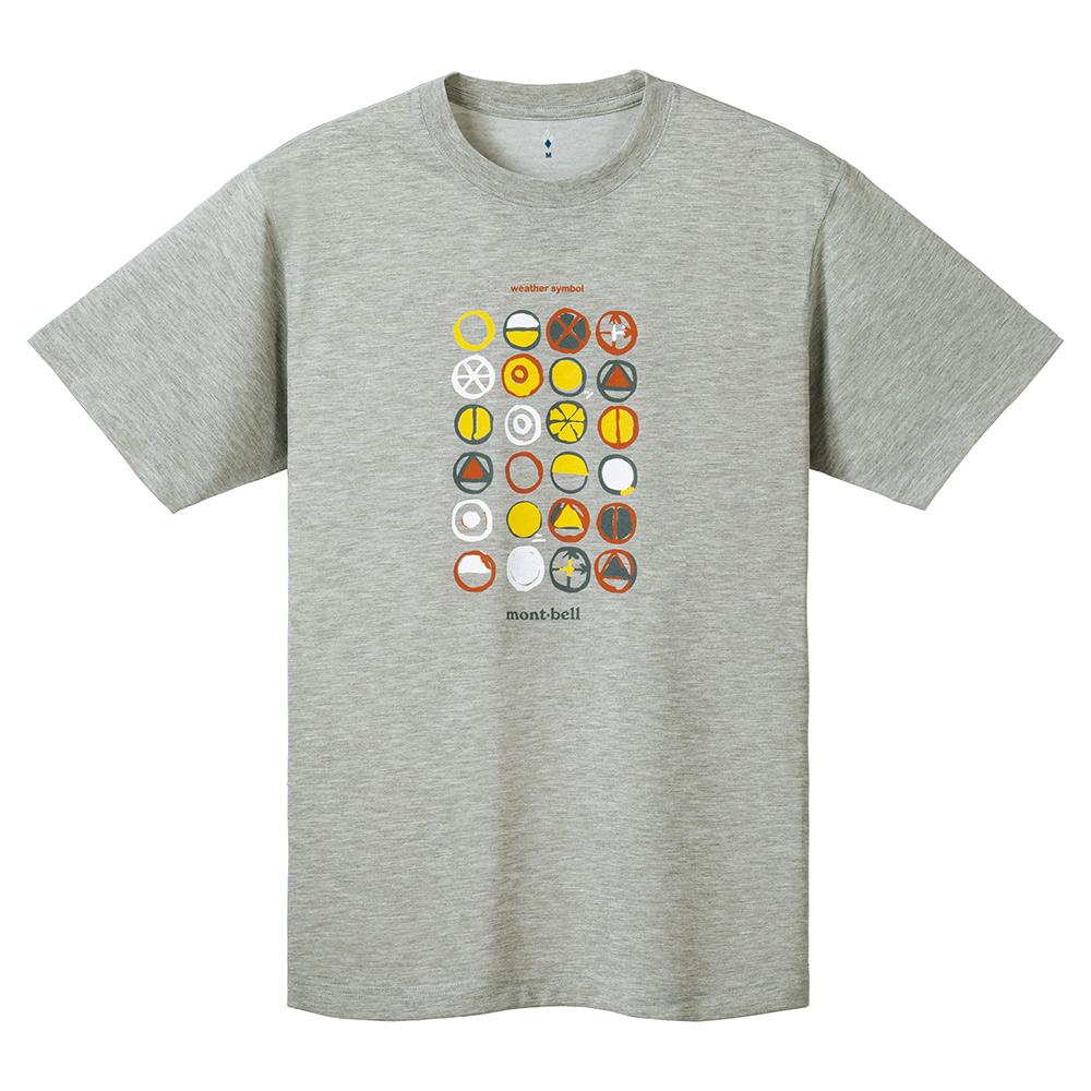Japan direct mail MONTBELLT shirt speed dry foot TWeathermerSymbol 1114472