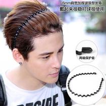 Jia hair card Xia male running sleep Fixed hair wash face Hair band Hair band hair dryer Tide tide back head for men 