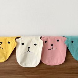 Summer Thin Cartoon T-Shirt Dog and Cat Vest Teddy Bichon Pomeranian Small and Medium-Sized Dog Pet Breathable Clothing
