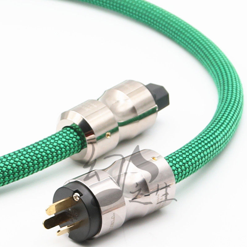 Value Macchart HIFI fever power cord CD amplifier K Yankee plug power connection line