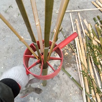 Bamboo cutter bamboo cutter bamboo cutting machine for bamboo slice machining tool artificial bamboo barrel split machine