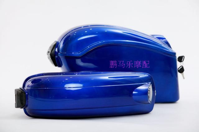 Nhà máy trực tiếp hộp bên xe máy Prince bên hộp ở cả hai bên của hộp đuôi với hộp đèn bằng chất liệu ABS không có khung màu đỏ hộp đựng đồ xe winner
