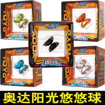 Oda yo-yo alloy yo-yo toy sun with side axis metal ball boy children gift sleep fancy