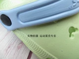 Дисней, босоножки, тапочки в стиле Crocs, зеленая пляжная обувь, повседневная обувь для отдыха, Дисней Микки Маус