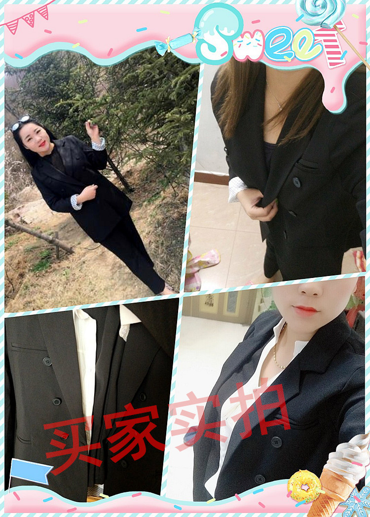 Mùa xuân và mùa thu quá khổ chuyên nghiệp ăn mặc phụ nữ kích thước lớn phù hợp với chất béo mm200 kg cộng với công cụ phỏng vấn chất béo shop đồ nữ