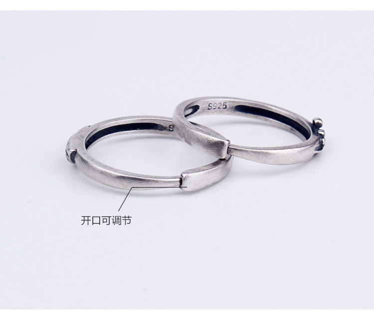 Bague mixte        en Argenterie - Ref 3089648 Image 18