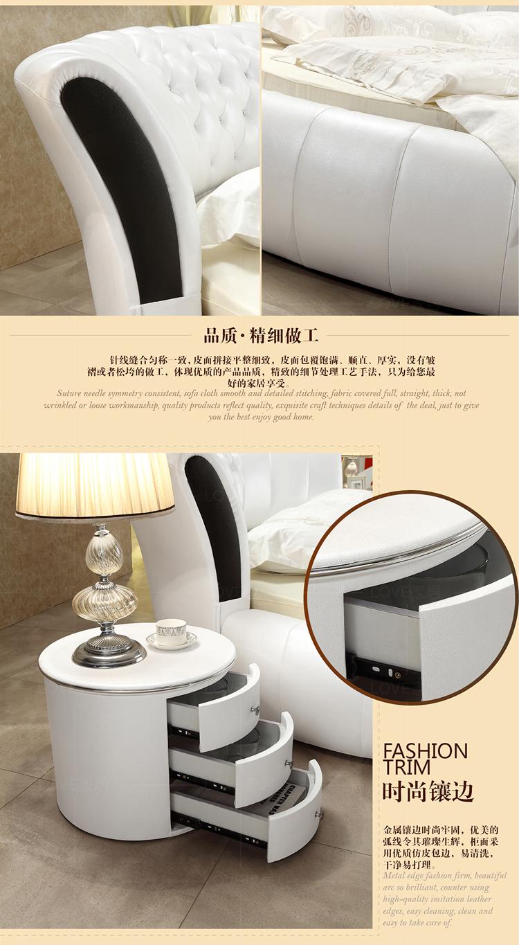 Miễn phí vận chuyển thời trang hiện đại quanh giường giường tròn giường công chúa giường đôi công chúa thời trang giường tròn giường tròn KS07 # - Giường giường thông minh kết hợp bàn học