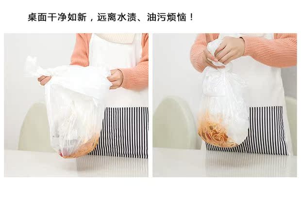 Tăng khăn trải bàn dùng một lần lau sạch khăn trải bàn Khăn trải bàn chống thấm nước và dầu PE 10 miếng - Các món ăn dùng một lần hộp đựng thức ăn 1 lần