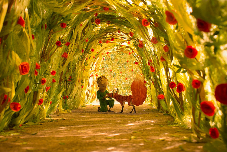 Little Prince movie cartoon anime hand drawn this 500 1000 piece adult educational toy wooden puzzle