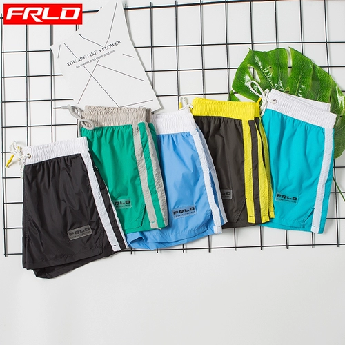 Модные штаны для плавания, быстросохнущий купальник, пляжный комплект, оверсайз