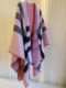 Light Luxury Niche Classic Lamb Wool British Plaid Cashmere Large Shawl Cape Top, Reversible and Dual-Use Cape