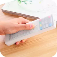 Điều khiển từ xa trong suốt che bụi silicone điều hòa không khí TV điều khiển từ xa bảo vệ trong suốt chống thấm nước và chống bụi ao trum may giat