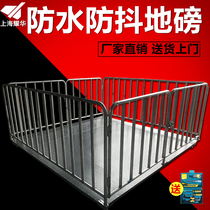 Yaohua Electronics pound scales 1-3 tons 2 ton industrial small ground pound says 5T says pigs ground pound electronic scale with fence