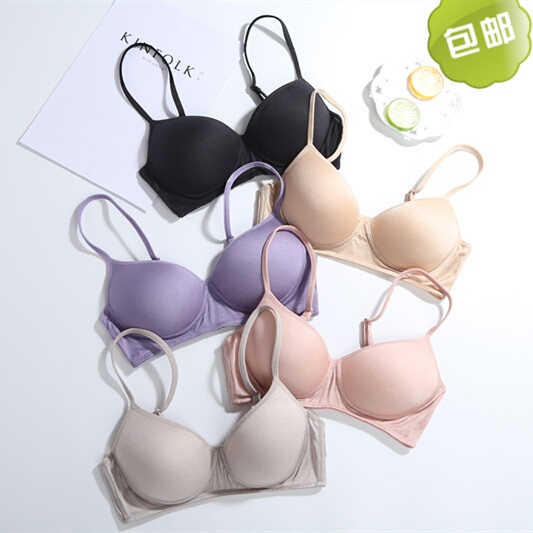 Girls' Thin, Wire-Free 100% Mulberry Silk Sports Bra, Comfortable and Breathable Seamless Sleep Bra