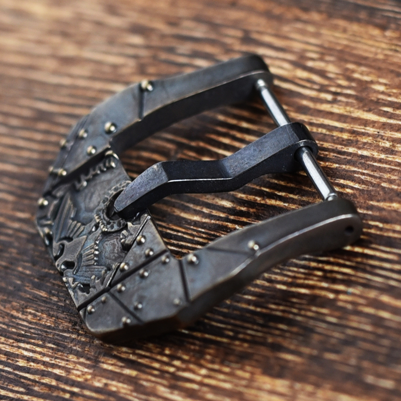 Bronze Watch Diving Clasp Cusn8 Arrowfish Mount Fuji Eagle Vintage Fine Casting Aged 22 24 26mm