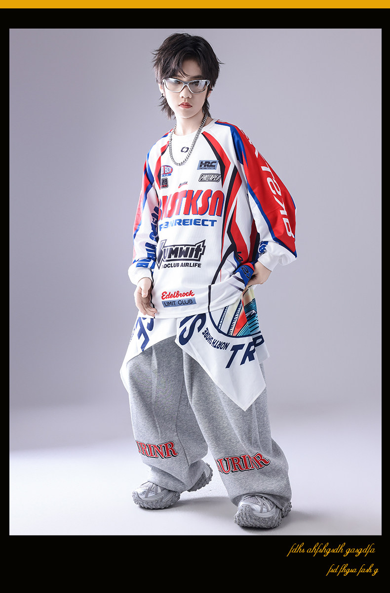Children's Hip-Hop Performance Costumes, Hip-Hop Boys' Performance Outfits, Hip-Hop Drum Set Girls' Cool and Trendy Autumn Dance Costumes — 18