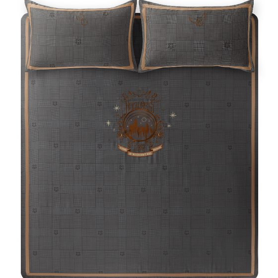 
TBH Beasty Home Bed Four-Piece Set Harry Potter Series Tennis Embroidery Four Seasons Bedding Kit Set