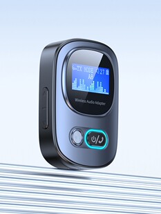 Дэлгэцтэй, Bluetooth аудио дамжуулагч, хүлээн авагч машинтай Bluetooth гар ашиглахгүй Bluetooth аудио адаптер хоёр нэг дор 5.3