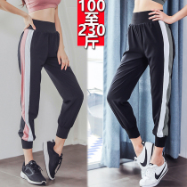 Fat MM200 Catcode Running Gym Gym Yoga High Waist Speed Dry Casual Women Loose Bungalow Pants