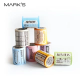 Флагманский магазин Mark Maste Письменная ручка может написать тему Life Record и бумажную ленту галстук декоративная наклейка шириной 42 мм четкая книга с одной учетной записью резюме Food Fitness