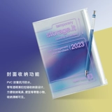 [Специальная скидка 30%] MARKS 2023 Storage.it Обложка для хранения градиентного цвета Ежемесячная записная книжка A5 Fantasy Fashion Art Note Note Исследование Планировщик графика работы Бизнес-аккаунт