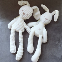 Baby toys 0 - 1 year old rabbit reassuring doll baby sleeping toys can be used to bite toys